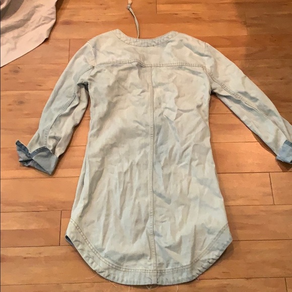 Free People denim tunic XS - Picture 2 of 4